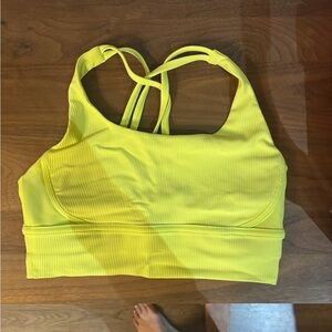 Lululemon Energy Longline Ribbed Bra Size 10